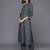 V Neck A-Line Kurta With Trouser