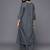 V Neck A-Line Kurta With Trouser