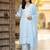 Women Ethnic Motifs Embroidered Regular Chikankari Pure Cotton Kurta with Trousers & With Dupatta