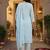 Women Ethnic Motifs Embroidered Regular Chikankari Pure Cotton Kurta with Trousers & With Dupatta