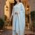 Women Ethnic Motifs Embroidered Regular Chikankari Pure Cotton Kurta with Trousers & With Dupatta