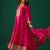 Women Ethnic Motifs Embroidered Panelled Kurta with Trousers & Dupatta