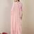 Women Floral Printed Regular Thread Work Linen Kurta with Trousers & With Dupatta