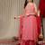 Striped Gotta Patti Kurta & Trousers With Dupatta
