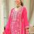 Women Ethnic Motifs Self Design Sequinned Kurta with Patiala & With Dupatta