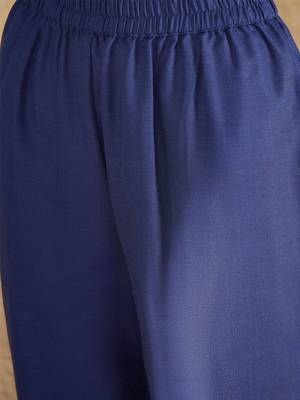 Women Ethnic Motifs Regular Kurta with Trousers & With Dupatta 4