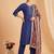 Women Ethnic Motifs Regular Kurta with Trousers & With Dupatta