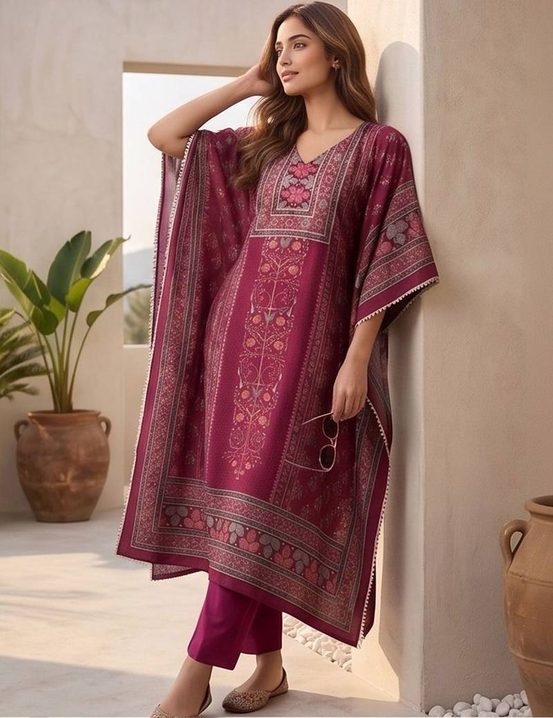 Women Ethnic Motifs Printed Regular Kurta with Trousers
