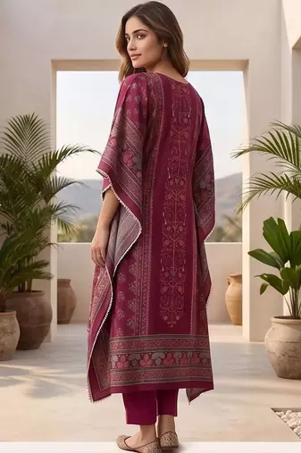 Women Ethnic Motifs Printed Regular Kurta with Trousers