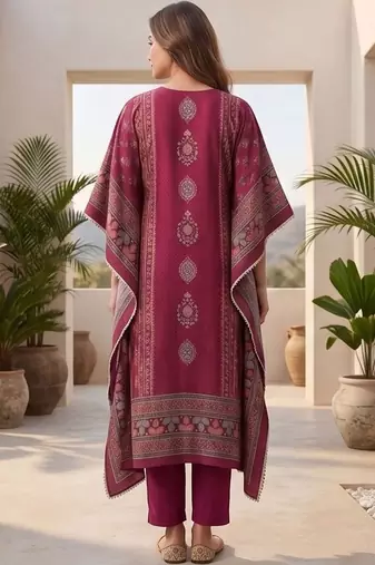 Women Ethnic Motifs Printed Regular Kurta with Trousers