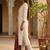 Women Embroidered Regular Thread Work Kurta with Trousers & With Dupatta