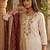 Women Embroidered Regular Thread Work Kurta with Trousers & With Dupatta