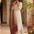Women Embroidered Regular Thread Work Kurta with Trousers & With Dupatta