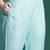 Floral Embroidered Linen Kurta with Trousers & Dupatta