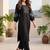 Women Ethnic Motifs Embroidered Regular Thread Work Kurta with Trousers