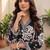 Women Floral Printed Regular Thread Work Pure Cotton Kurta with Trousers