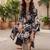 Women Floral Printed Regular Thread Work Pure Cotton Kurta with Trousers