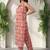 Women Floral Printed Regular Kurta with Trousers