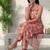 Women Floral Printed Regular Kurta with Trousers