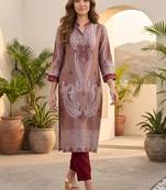 Women Ethnic Motifs Printed Regular Kurta with Trousers