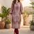 Women Ethnic Motifs Printed Regular Kurta with Trousers