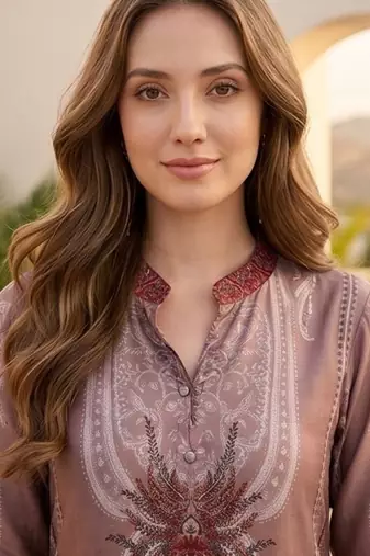 Women Ethnic Motifs Printed Regular Kurta with Trousers