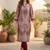 Women Ethnic Motifs Printed Regular Kurta with Trousers
