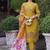 Women Floral Embroidered Regular Thread Work Pure Cotton Kurta with Trousers & With Dupatta