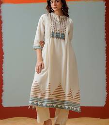 Women Printed Regular Kurta with Trousers & With Dupatta