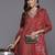 Women Ethnic Motifs Printed Regular Thread Work Kurta with Trousers & With Dupatta