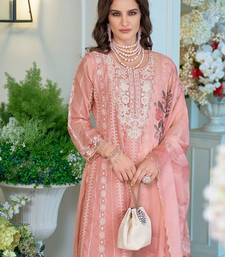 Women Ethnic Motifs Embroidered Sequinned Anarkali Kurta with Trousers & Dupatta