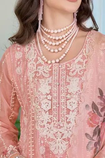 Women Ethnic Motifs Embroidered Sequinned Anarkali Kurta with Trousers & Dupatta