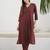 Abstract Printed Screen Technique Pure Cotton Kurta With Trousers