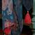 Floral Embroidered Panelled Thread Work A-Line Kurta With Trousers & Dupatta