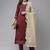 Yoke Design Gotta Patti Kurta with Trousers & With Dupatta
