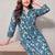 Women Printed Regular Kurta with Trousers