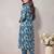 Women Printed Regular Kurta with Trousers
