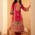 Women Ethnic Motifs Printed Gotta Patti Kurta with Trousers & With Dupatta