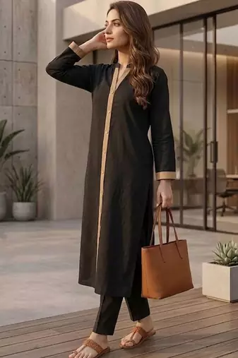 Women Regular Kurta with Trousers