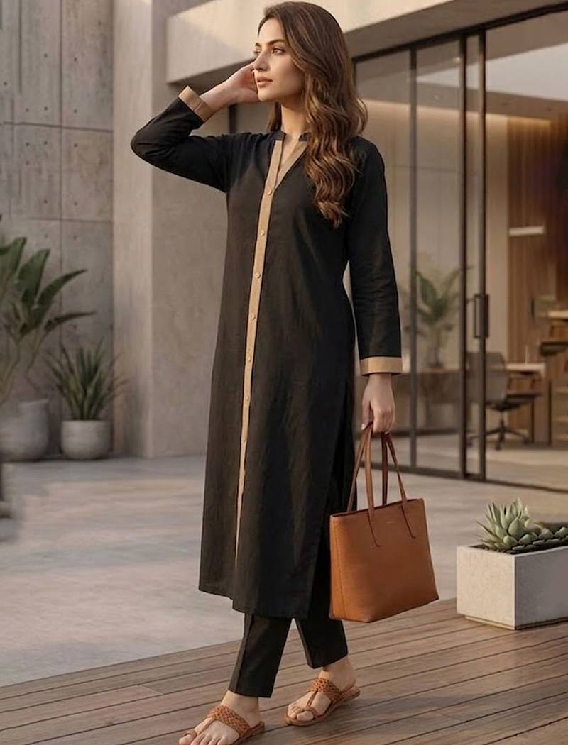 Women Regular Kurta with Trousers