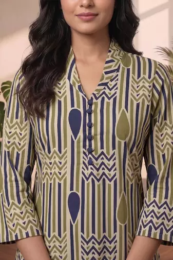 Women Printed Regular Kurta with Palazzos