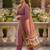 Women Floral Printed Regular Beads and Stones Pure Cotton Kurta with Trousers & With Dupatta