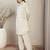 Women Ethnic Motifs Embroidered Regular Thread Work Kurta with Trousers