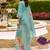 Women Embroidered Thread Work  Cotton Kurta with Trousers & With Dupatta