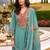 Women Embroidered Thread Work  Cotton Kurta with Trousers & With Dupatta