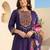Women Floral Embroidered Panelled Sequinned Kurta with Trousers & With Dupatta