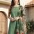Women Floral Regular Kurta with Trousers & With Dupatta