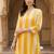 Women Striped Regular Pure Cotton Kurta with Trousers
