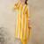 Women Striped Regular Pure Cotton Kurta with Trousers