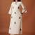 Women Ethnic Motifs Embroidered Regular Thread Work Pure Cotton Kurta with Trousers